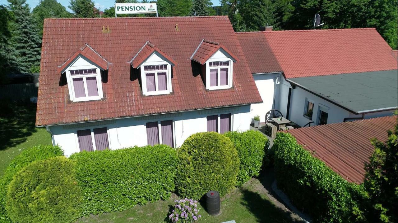 Pension Zum Lindeneck Lübz Exteriér fotografie